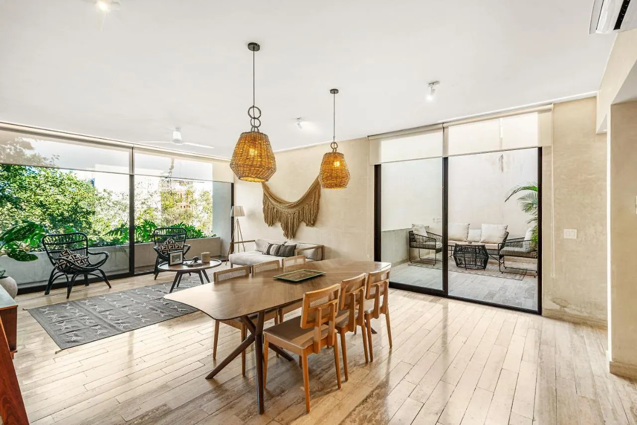 307 Amazing Jungle View Apartment. 툴룸 멕시코