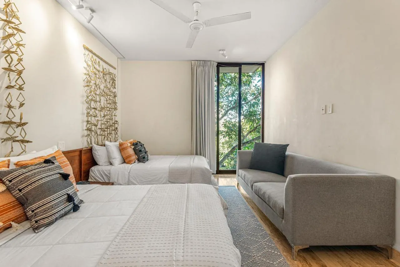 307 Amazing Jungle View Apartment. Τουλούμ Μεξικό